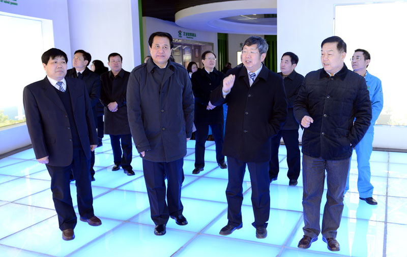 President of Zhengzhou University Liu Jiongtian Visited Senyuan
